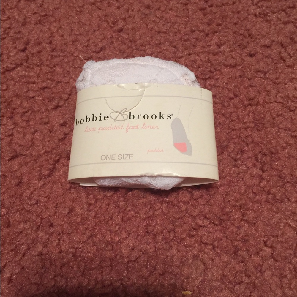 Bobbi Brooks White lace Foot Liners